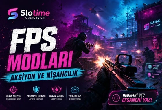 Slotime Takım Tabanlı FPS Oyun Görüntüsü